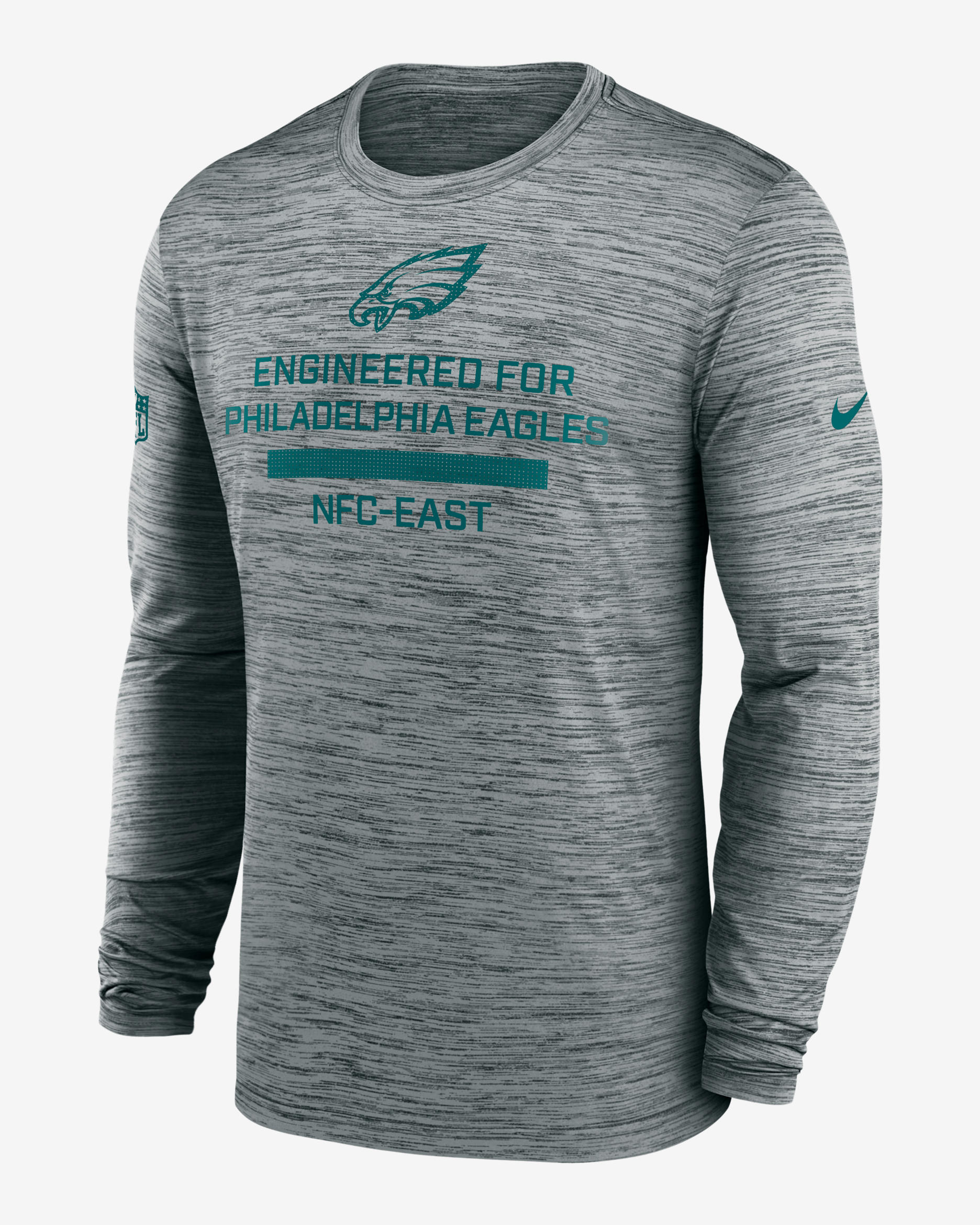 Philadelphia Eagles Sideline Team Issue Velocity Men's Nike Dri